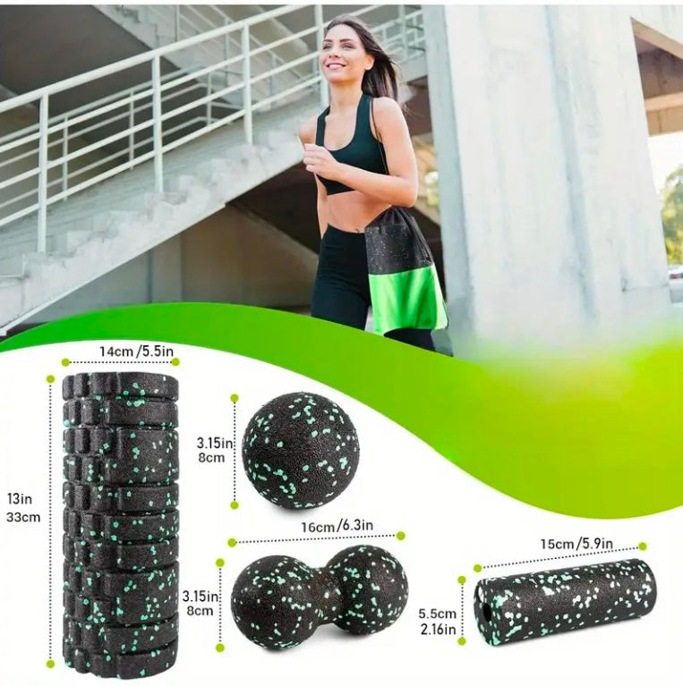 Foam Roller Pack 4 rodillos